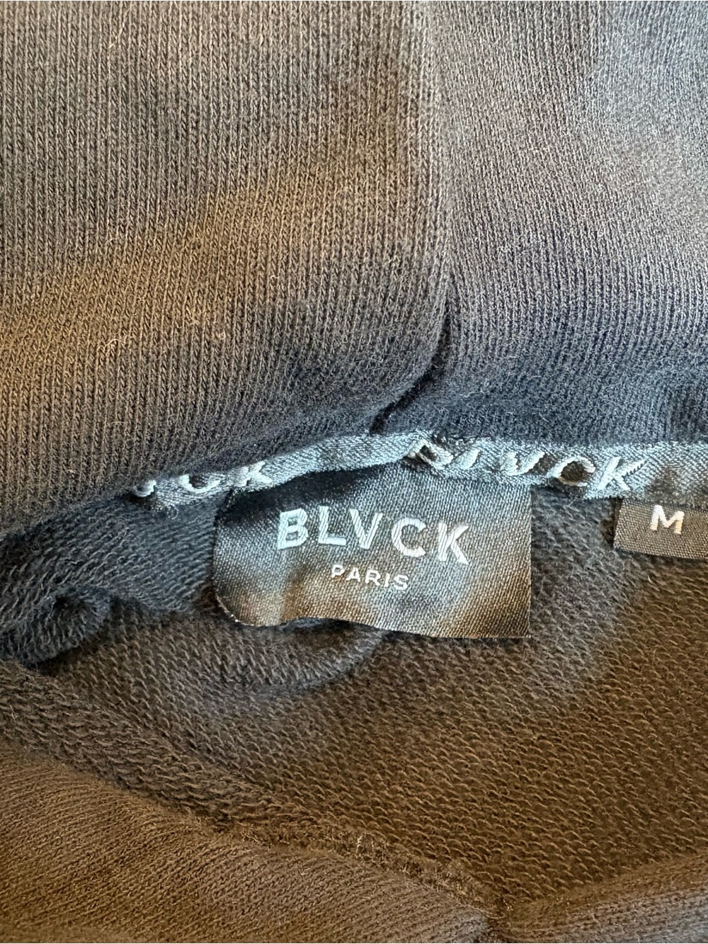 Black BLVCK Men's Black Snake Graphic Hoodie - Picture 3 of 7